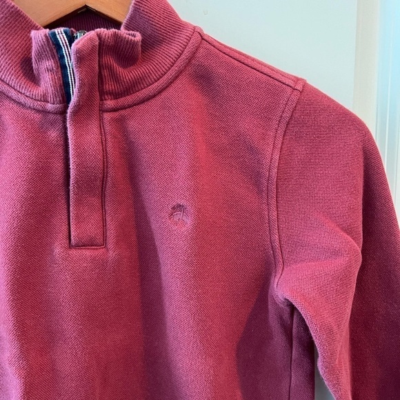 Brooks Brothers Boys Quarter Zip Sweater - Picture 3 of 13